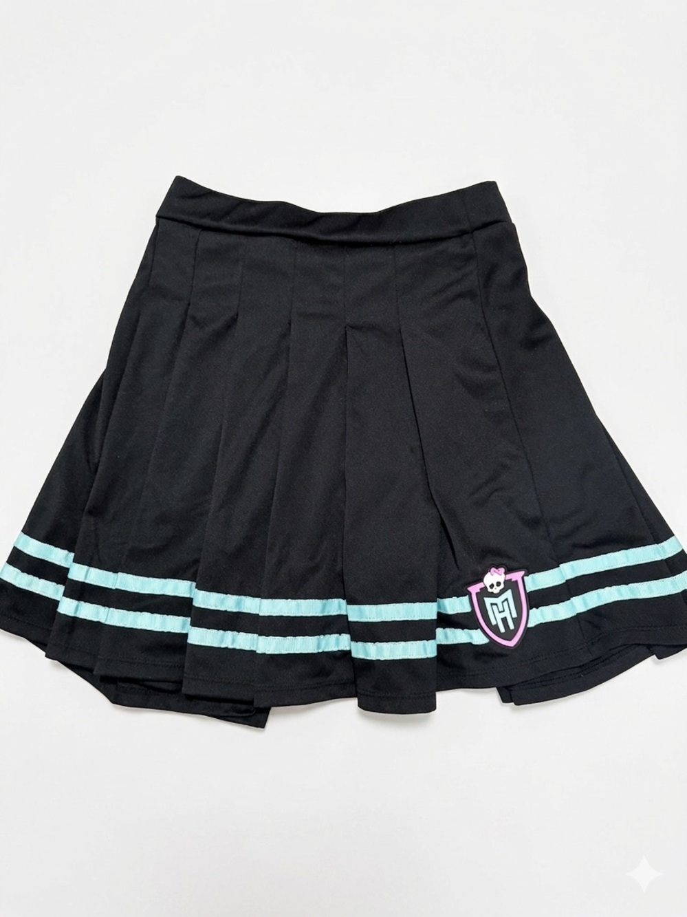 Monster High Fearleading Squad Pleated Mini Skirt Junior Size Large
